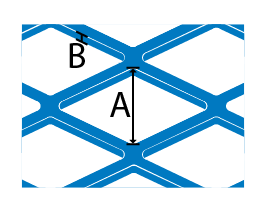 Aluminum Expanded Sheet Cross Section